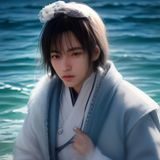 王浩然，宠物营养师，专注小型犬饮食配方研究，手持营养分析报告的专业形象照